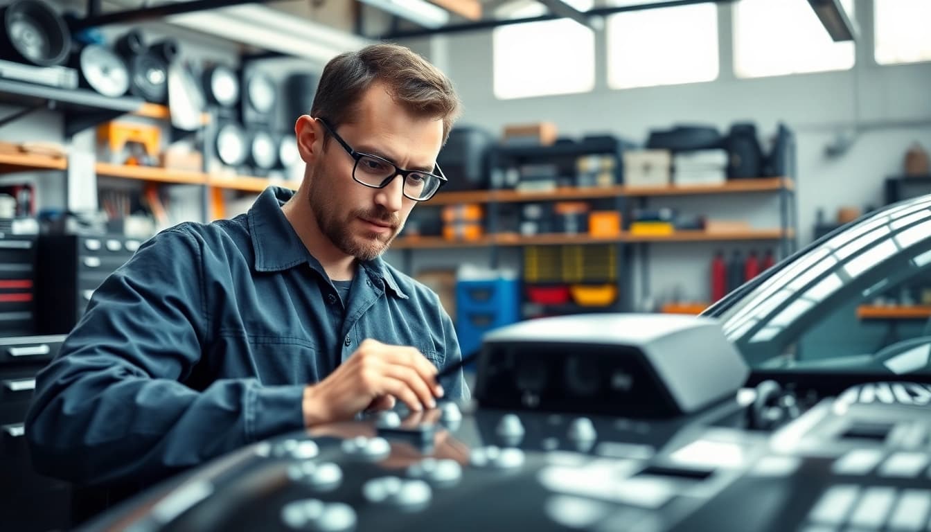 Optimieren Sie Ihre Fahrzeugleistung mit Auto Kufen im modernen Werkstatt-Setting.