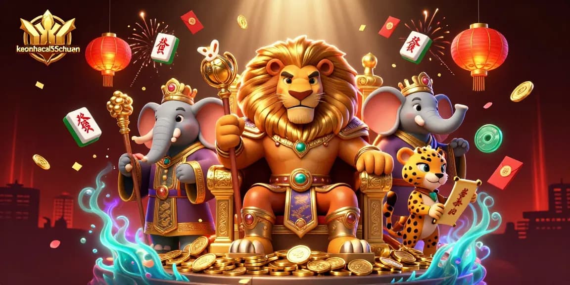 Engage in thrilling gameplay strategies at keonhacai55chuan with vivid 3D casino atmosphere and characters.