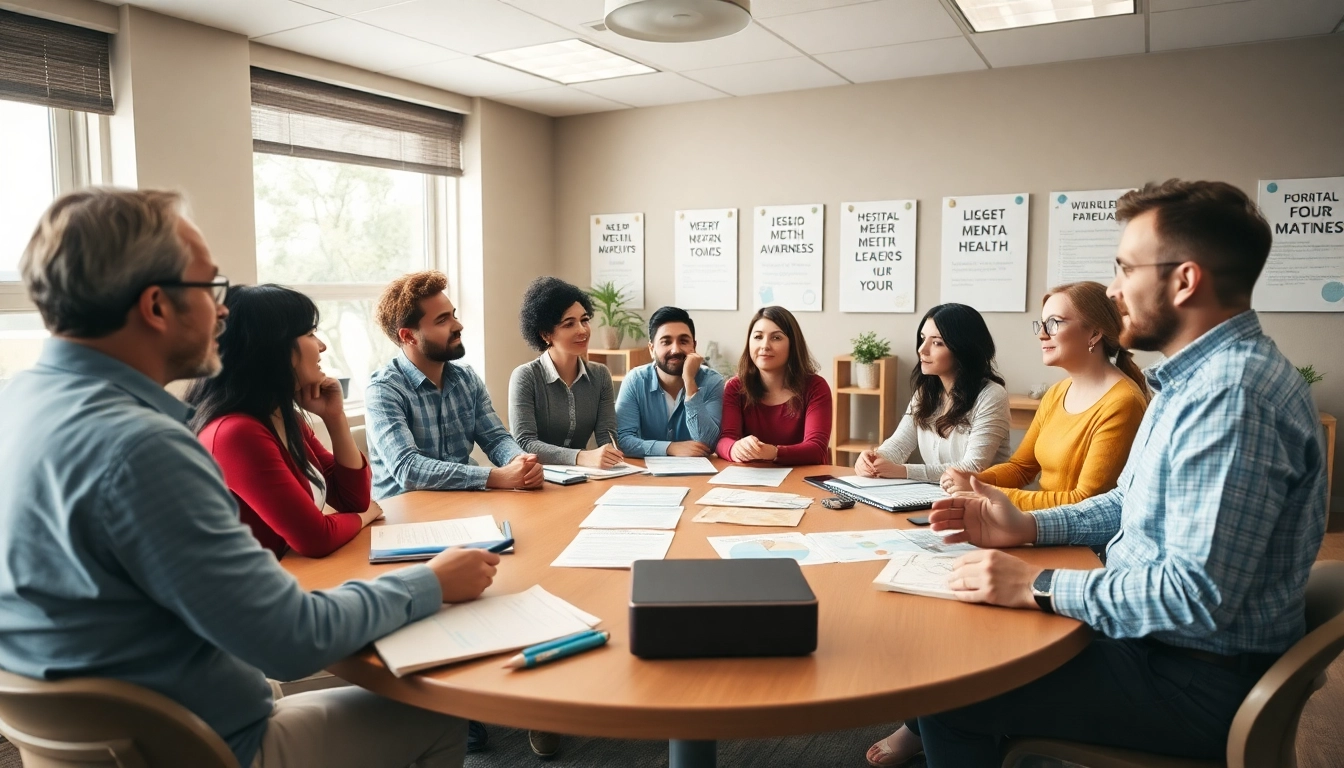 Fostering mental health awareness through engaging discussions and supportive interactions.